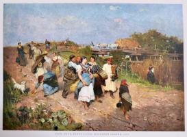 Pogány Ö. Gábor: Magyar festészet a XIX. században. Bp.,1955, Képzőművészeti Alap. Kiadói egészvászo...