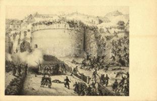 9 db régi katonai motívumlap az 1848-49-es forradalom és szabadságharc emlékére kiadott Komlós "...