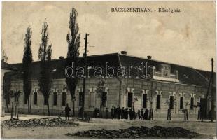 Bácsszentiván, Prigl-Szentiván, Prigrevica; Községháza / town hall (EK)