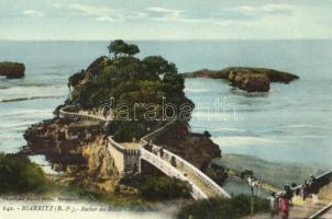 38 db régi megíratlan külföldi városképes lap (főleg japán és francia) / 38 pre-1945 unused town-vie...