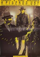 1986 A piszkos ügy, amerikai film, plakát, hajtott, 80×60 cm