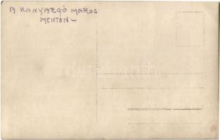 Galócás, Galautas; A kanyargó Maros folyó mentén télen / Mures riverside in winter. photo