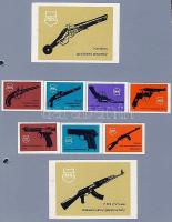 721 darabos magyar gyufacímke gyűjtemény: ürrepülés, fegyveres erők, fegyverek, sport motívumokkal