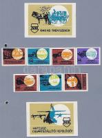 721 darabos magyar gyufacímke gyűjtemény: ürrepülés, fegyveres erők, fegyverek, sport motívumokkal