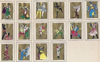 751 darabos magyar gyufacímke gyűjtemény: repülés, népviselet, balett, autó motívumokkal