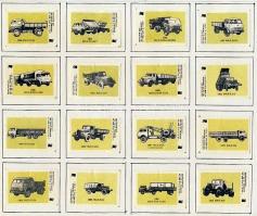 769 darabos szovjet gyufacímke gyűjtemény