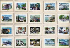 682 darabos szovjet nagysorozat gyufacímke gyűjtemény