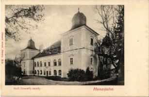 Tapolyhanusfalva, Hanusfalva, Hanusovce nad Toplou; Gróf Dessewffy kastély. Divald Adolf 205./ castle