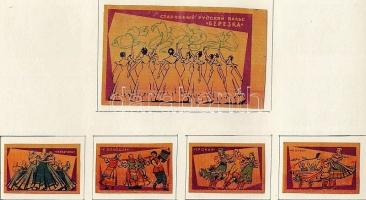 335 darabos szovjet gyufacímke gyűjtemény