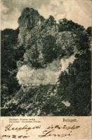 1903 Budapest XII. Zugliget, Remete-szikla (Tündér-szikla) (EB)