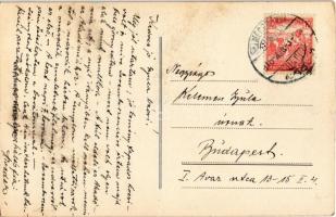 Selmecbánya, Schemnitz, Banská Stiavnica; Csendes táj, utca és német templom. Joerges / street view ...