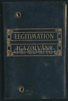1913-1916 Éder Pál (1849-1916) cs. és kir. ny. főhadnagy fényképes igazolványa osztrák és magyar áll...