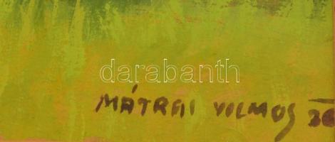 Mátrai Vilmos (1877-1961): Fények a ligetben. Akvarell, papír, jelzett, üvegezett keretben, 29×41 cm