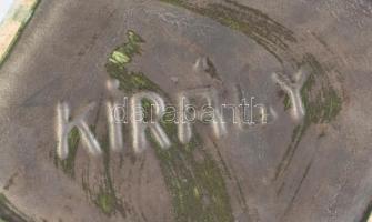 Király jelzéssel: Retro kerámia hamutál. Hibátlan. 13x13 cm