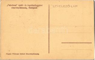 Budapest XIII. Újlipótváros, Palatinus építő és ingatlanforgalmi rt. Dunaparti palotái