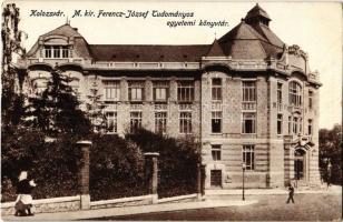 Kolozsvár, Cluj; M. kir. Ferenc József Tudományos Egyetemi Könyvtár / university library