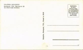 Budapest VII. Baross tér és Rottenbiller utca sarok, Unger Ernő Filléres Divatháza. Baross tér 23