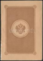 1911 Osztrák-Magyar Monarchia német nyelvű útlevele, Éder Győző (1890-1980) cs. és kir. huszárhadnag...
