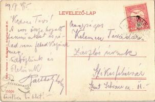 1917 Budapest I. Krisztinaváros. Ádám Herman kiadása