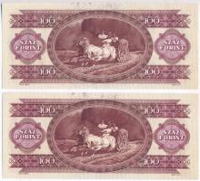 1989. 100Ft (2x) sorszámkövetők T:I
Adamo F36