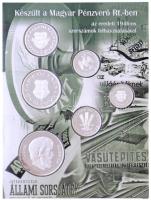 2006. Mesterdarabok ezüstből 1946 1946. 2f-5Ft Ag (6xklf) forgalmi sor utánverete eredeti díszcsomagolásban T:PP / Hungary 2006. Silver master pieces 1946 1946. 2 Fillér - 5 Forint Ag (6xdiff) restrike coin set in original case C:PP  Adamo FO1.1
