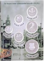 2006. "Mesterdarabok ezüstből 1946" 1946. 2f-5Ft Ag (6xklf) forgalmi sor utánverete eredet...