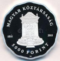 2011. 5000Ft Ag "Deák téri Evangélikus Templom" T:PP Adamo EM240