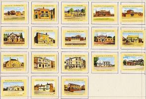 716 darabos vegyes gyufacímke gyűjtemény: Saarvidék, Finnország, Málta, Irzael,  Belgium, Luxemburg