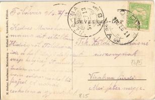 1916 Barcaföldvár, Földvár, Marienburg, Feldioara; Deák emlék. Itt estek el 1612 október hó 16-án a ...