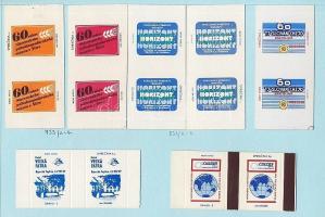 461 darabos cseh + 270 darabos szlovák gyufacímke gyűjtemény