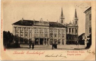 1899 (Vorläufer!) Szombathely, Püspöki palota. Apfel H.C. (EK)
