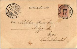 1899 (Vorläufer!) Szombathely, Püspöki palota. Apfel H.C. (EK)