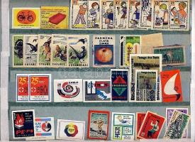 600 darabos spanyol és cseh gyufacímke gyűjtemény