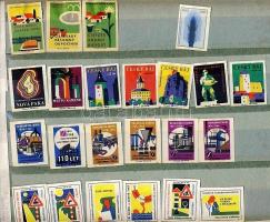 600 darabos spanyol és cseh gyufacímke gyűjtemény