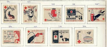 629 darabos magyar gyufacímke gyűjtemény