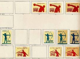 812 darabos lengyel gyufacímke gyűjtemény 1945-től 1966-ig