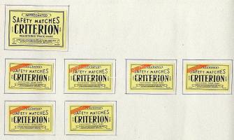 498 darabos csehszlovák export gyufacímke gyűjtemény