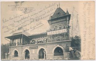 1910 Budapest XI. Gellérthegyi Kioszk (fl)