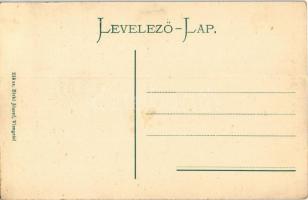 Visegrád, Pálfy grófnő nyaralója. Birkl József kiadása