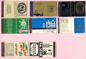 404 darabos svéd gyufacímke gyűjtemény