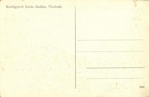 Mezőcsát, Korona szálloda, templom. Kerékgyártó István kiadása