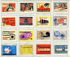 352 darabos NDK gyufacímke gyűjtemény