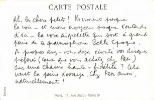 Francia gramofon reklámlap / Le Graphophone / Graphophone advertisement