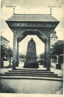 1917 Kolozsvár, Cluj; A Kárpátok őre. Csízhegyi S. fényképész / monument (EK)