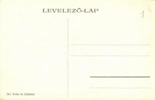 Budapest XXIII. Soroksár, Felső kitérő, HÉV villamos vasútállomás. Kohn és Grünhut kiadása