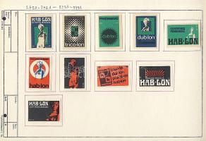 909 darabos szépen rendezett magyar gyufacímke gyűjtemény