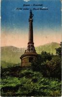 Brassó, Kronstadt, Brasov; Millenniumi Árpád szobor, emlékmű / Millennium monument