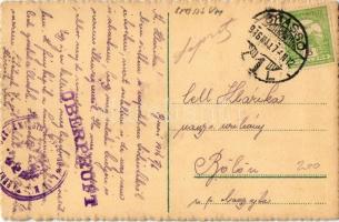 1916 Brassó, Kronstadt, Brasov; Fekete templom / Biserica Neagra / Black Church