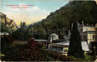 1912 Herkulesfürdő, Herkulesbad, Baile Herculane; Gyógyterem / Cursalon / spa, bathing house, baths (kis szakadás / small tear)