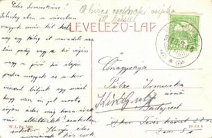 1911 Csetnek, Stítnik; Fő utca. W.L. Bp. 5998. / main street (fa)